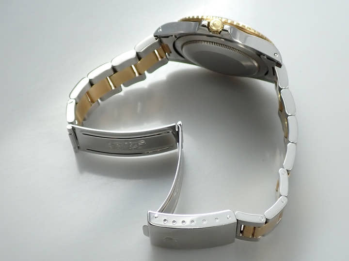 ロレックス GMTマスター Ref.16753 ステンレススチール/イエローゴールド ブラウン文字盤 オイスターブレスレット