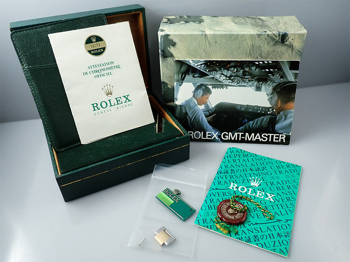 ロレックス GMTマスター Ref.16753 ブラウン文字盤 中古 Y7F4J235