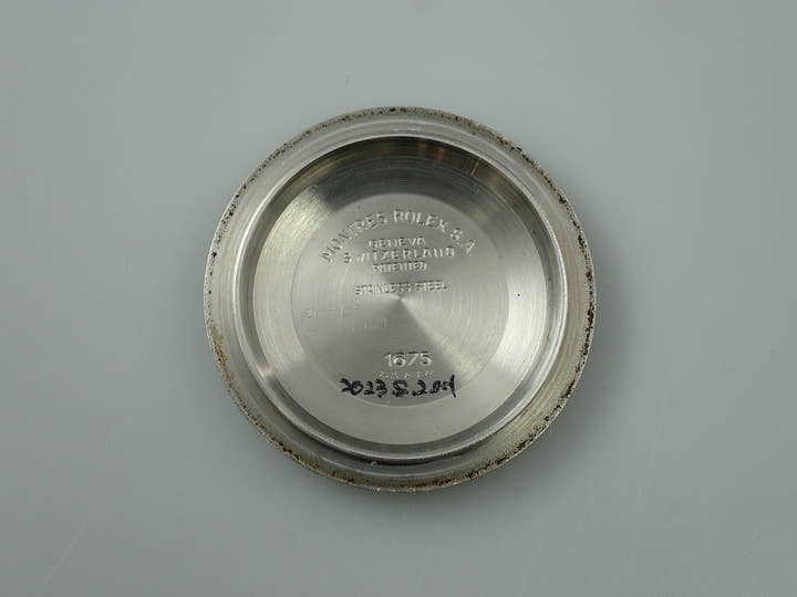 ロレックス GMTマスター Ref.1675/3 ブラック文字盤 中古 YPA3WRWA