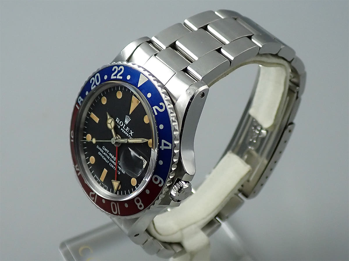 ロレックス GMTマスター Ref.1675 ブラック文字盤 中古 1XJW2389