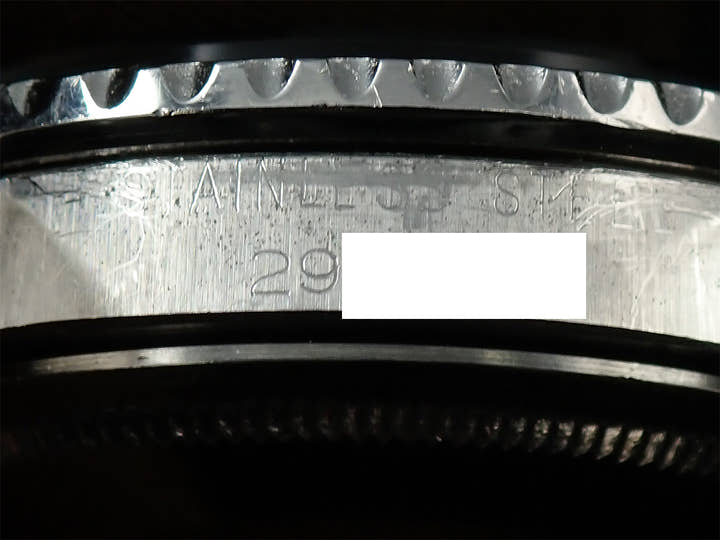 ロレックス GMTマスター Ref.1675 ブラック文字盤 中古 1XJW2389
