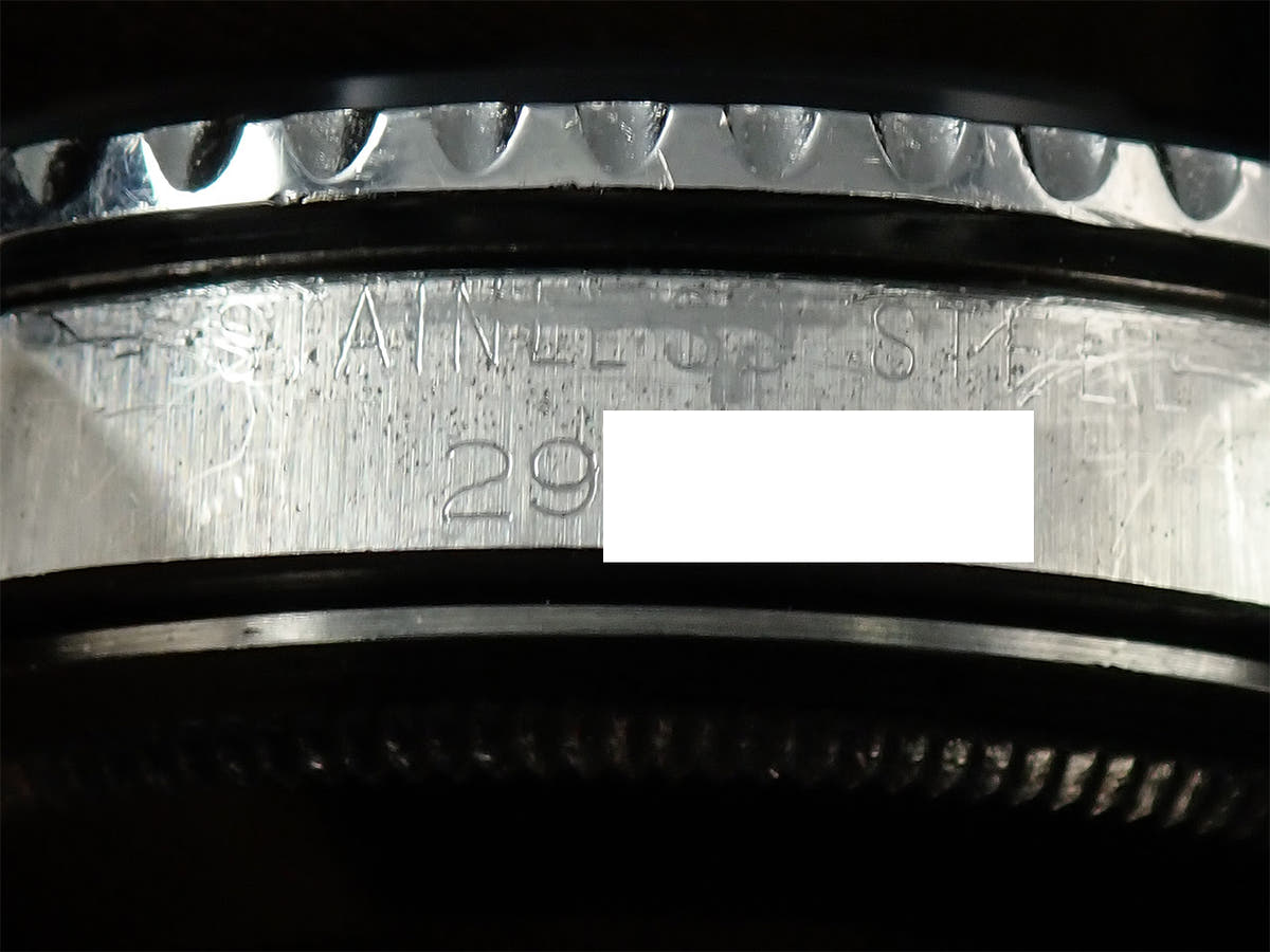 ロレックス GMTマスター Ref.1675 ブラック文字盤 中古 1XJW2389