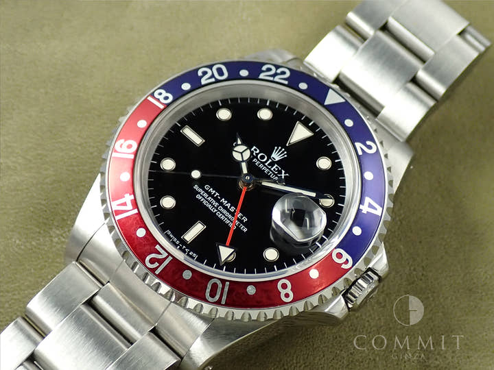 ロレックス GMTマスター Ref.16700 ステンレススチール ブラック文字盤 オイスターブレスレット