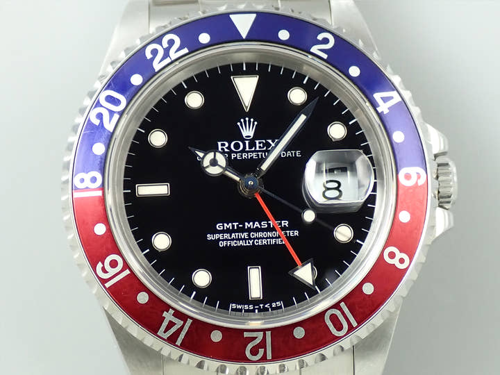 ロレックス GMTマスター Ref.16700 ステンレススチール ブラック文字盤 オイスターブレスレット