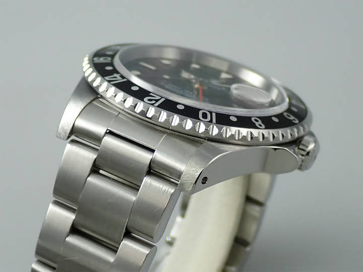 ロレックス GMTマスター Ref.16700 ステンレススチール ブラック文字盤 オイスターブレスレット 中古 8FAVR20S