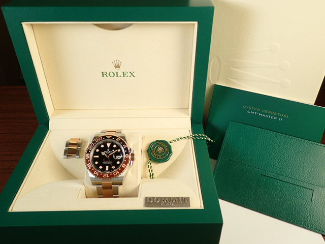 Rolex GMT Master II Brown and Black Bezel [Unused]