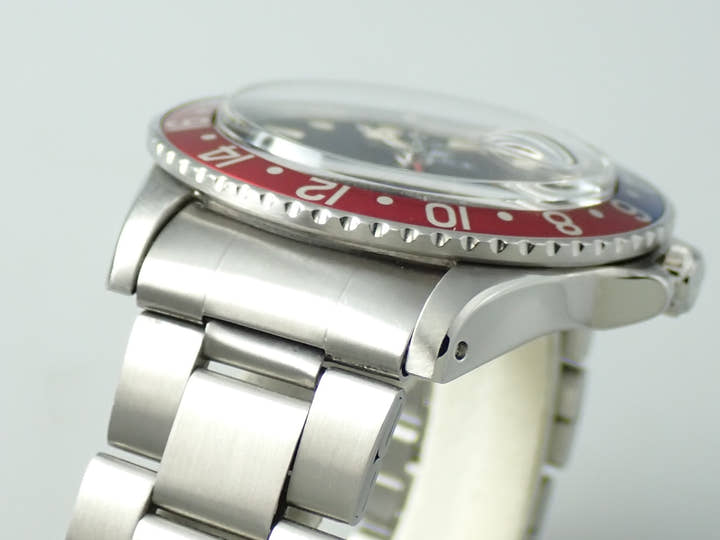 ロレックス GMTマスター Ref.1675 ステンレススチール ブラック文字盤 オイスターブレスレット