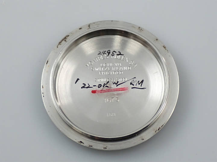 ロレックス GMTマスター Ref.1675 ステンレススチール ブラック文字盤 オイスターブレスレット