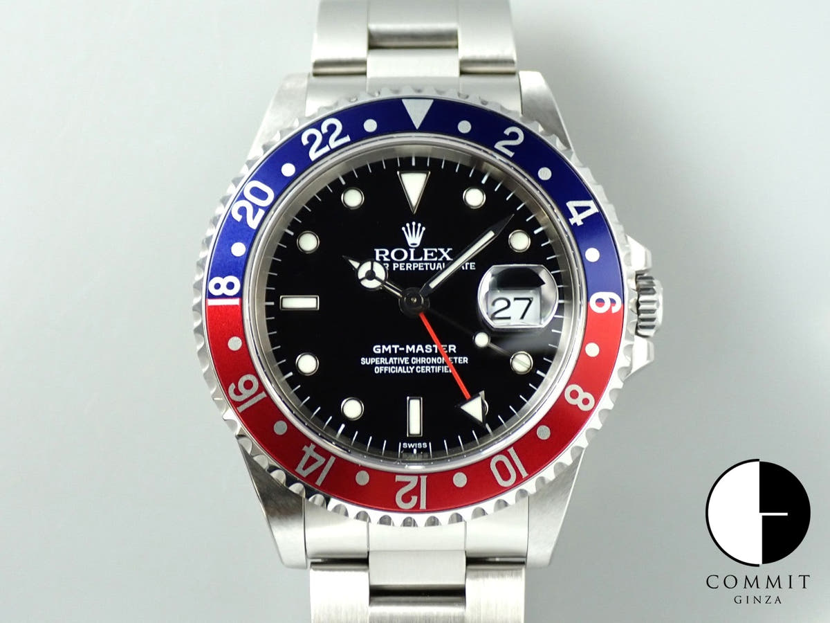 ロレックス GMTマスター Ref.16700 ブラック文字盤 中古 U786M166