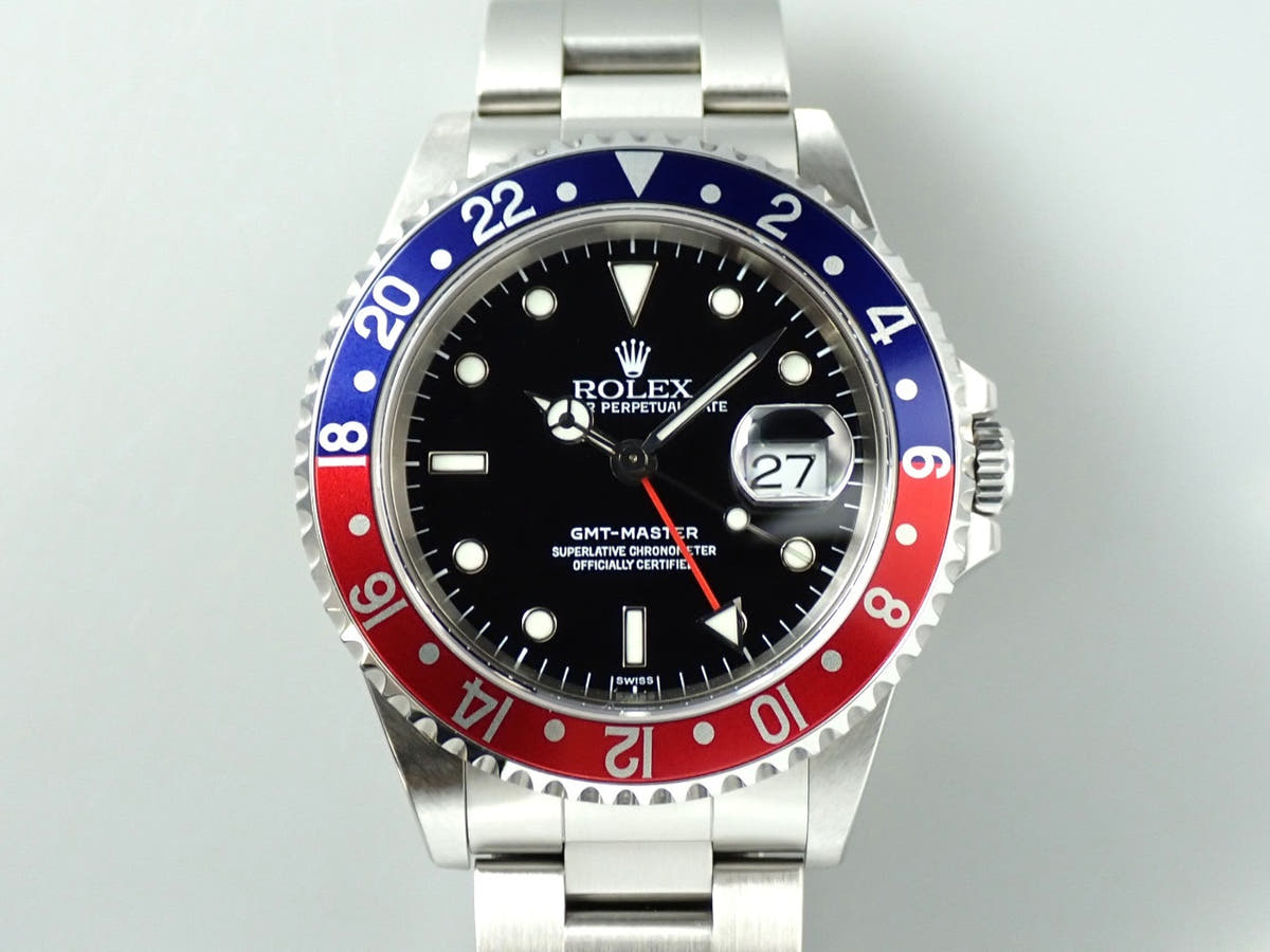 ロレックス GMTマスター Ref.16700 ブラック文字盤 中古 U786M166