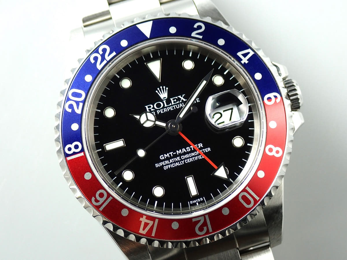 ロレックス GMTマスター Ref.16700 ブラック文字盤 中古 U786M166