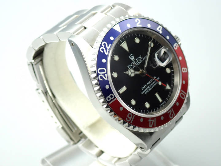 ロレックス GMTマスター Ref.16700 ステンレススチール ブラック文字盤 オイスターブレスレット