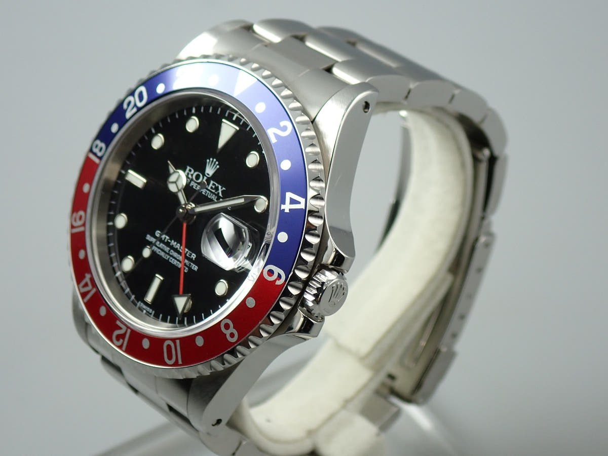 ロレックス GMTマスター Ref.16700 ブラック文字盤 中古 U786M166