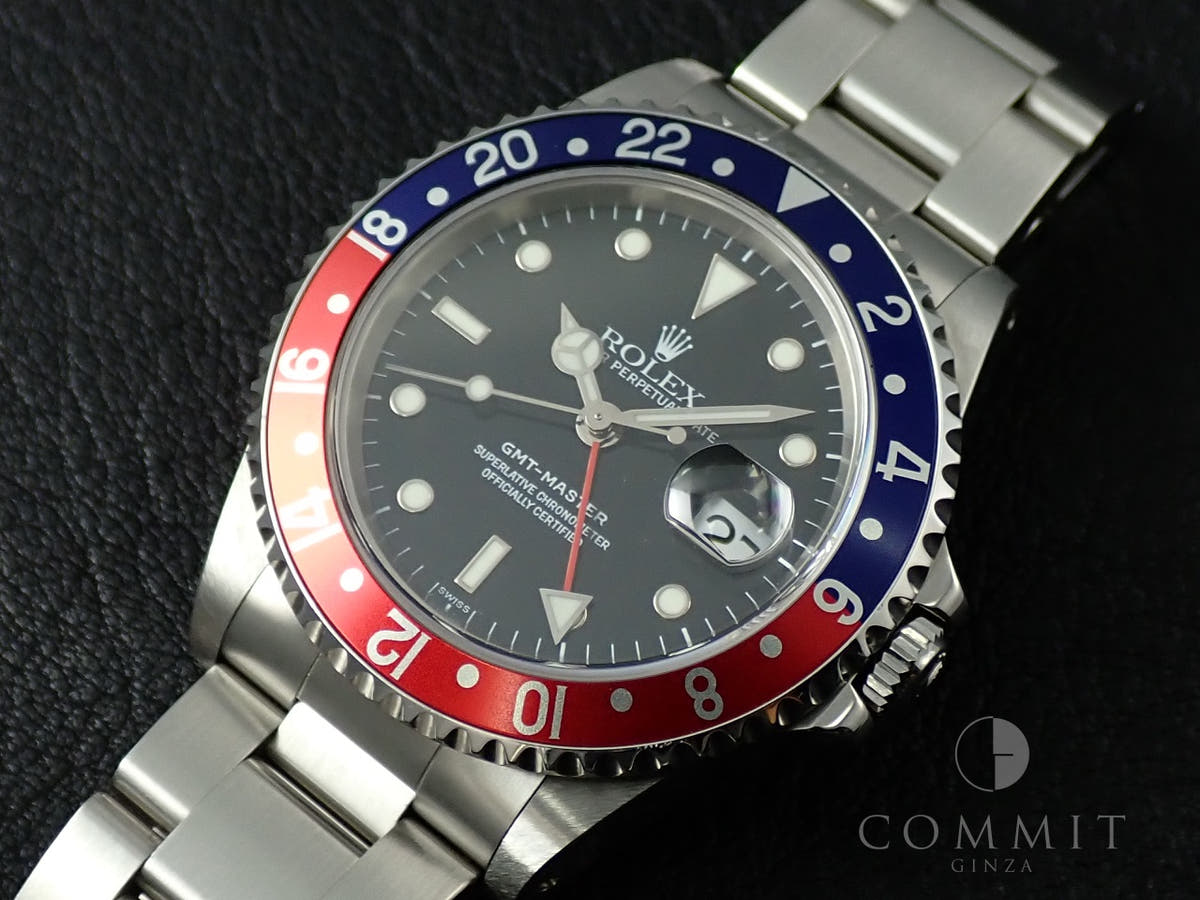 ロレックス GMTマスター Ref.16700 ブラック文字盤 中古 U786M166