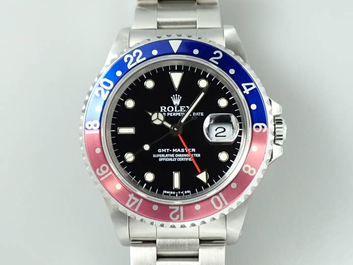 ロレックス GMTマスター Ref.16700 ステンレススチール ブラック文字盤 オイスターブレスレット