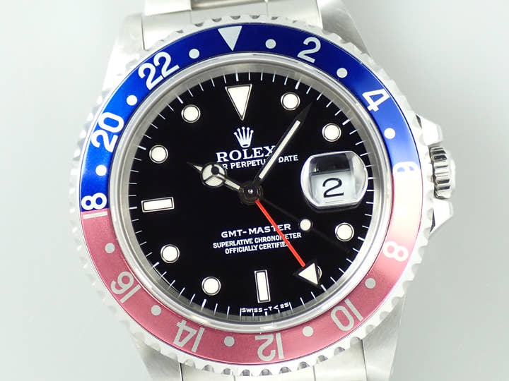 ロレックス GMTマスター Ref.16700 ステンレススチール ブラック文字盤 オイスターブレスレット