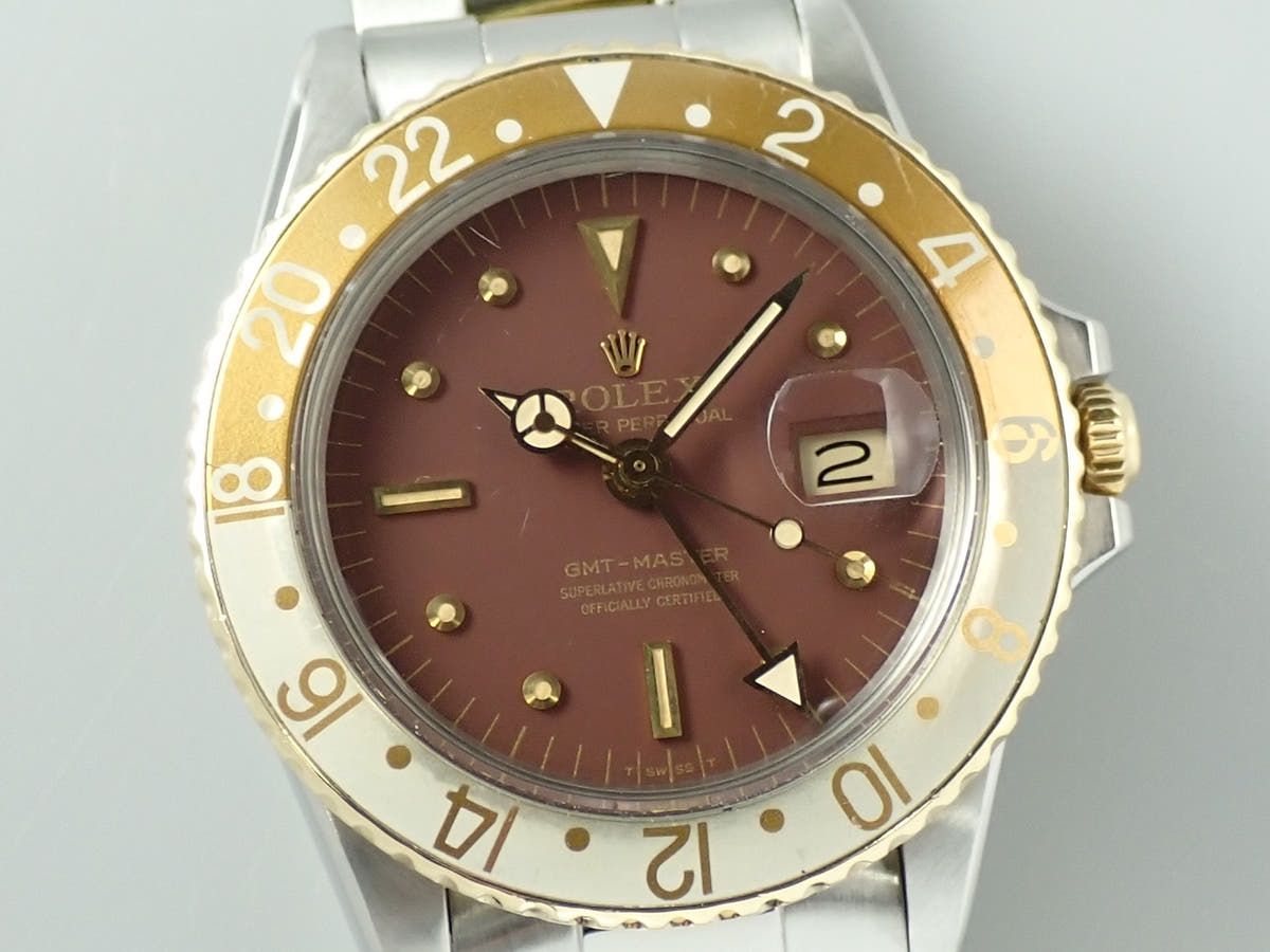 ロレックス GMTマスター Ref.1675/3 ブラウン文字盤 中古 9HJ7L9MU