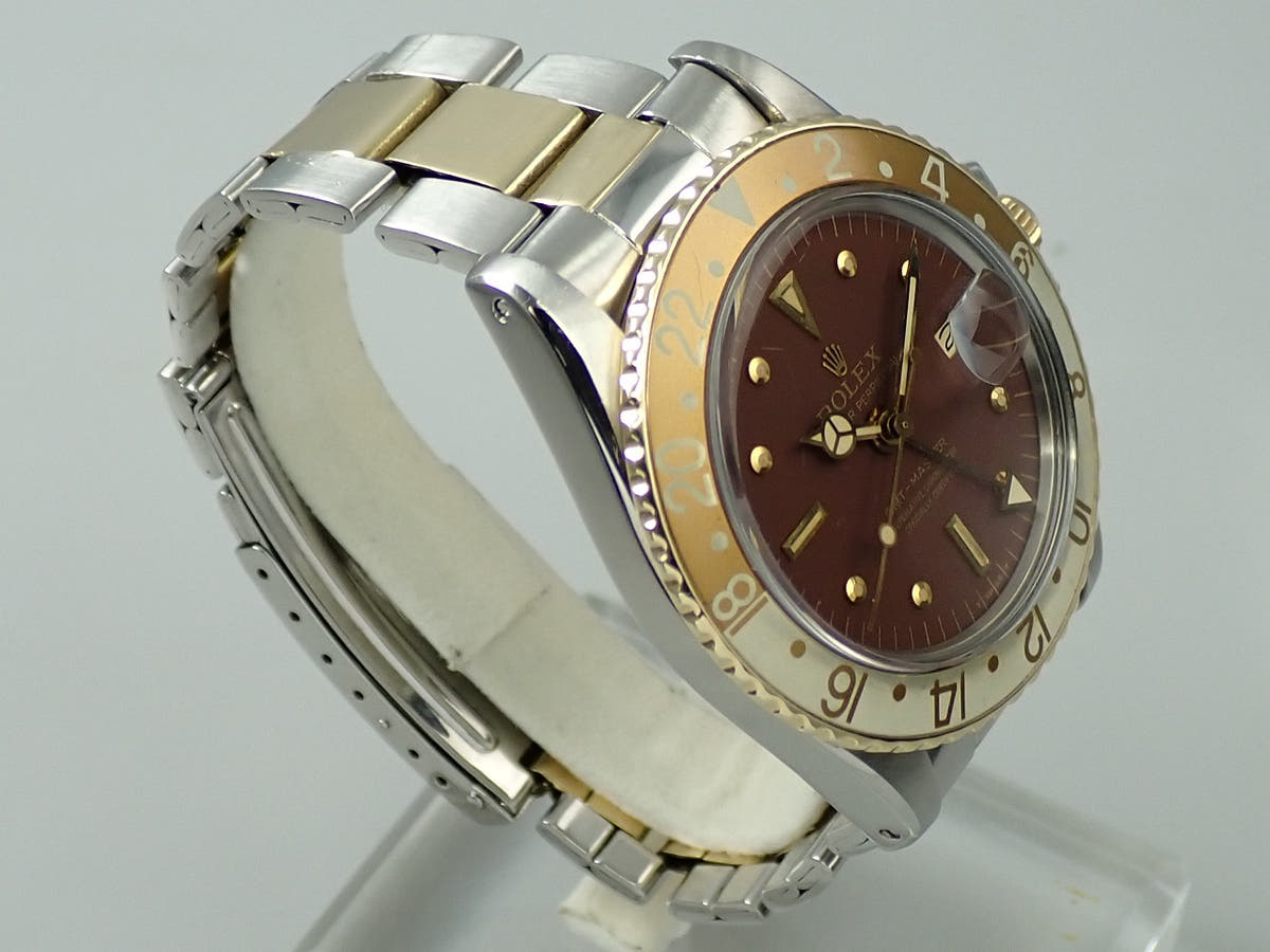 ロレックス GMTマスター Ref.1675/3 ブラウン文字盤 中古 9HJ7L9MU