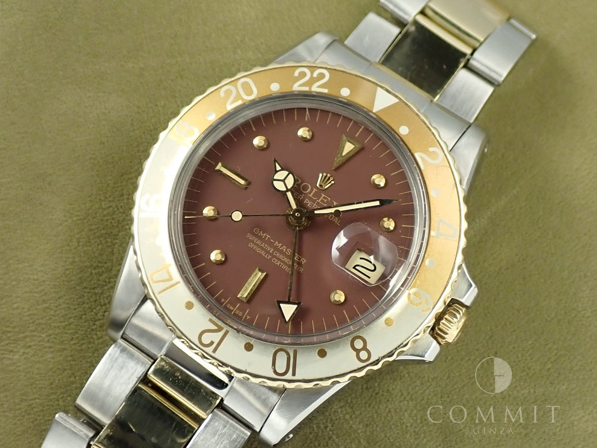 ロレックス GMTマスター Ref.1675/3 ブラウン文字盤 中古 9HJ7L9MU