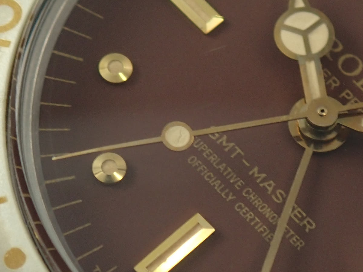 ロレックス GMTマスター Ref.1675/3 ブラウン文字盤 中古 9HJ7L9MU
