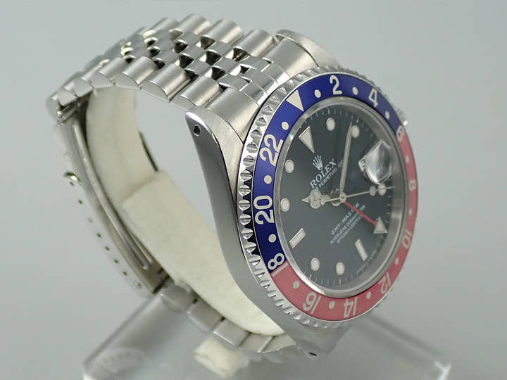 ロレックス GMTマスター Ref.16700 ステンレススチール ブラック文字盤 ジュビリーブレスレット 中古 0F2KJLAF