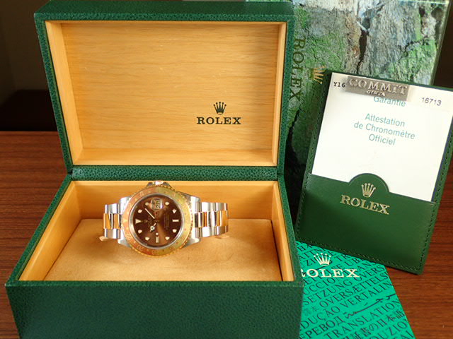 Rolex GMT Master II combination model Y serial number