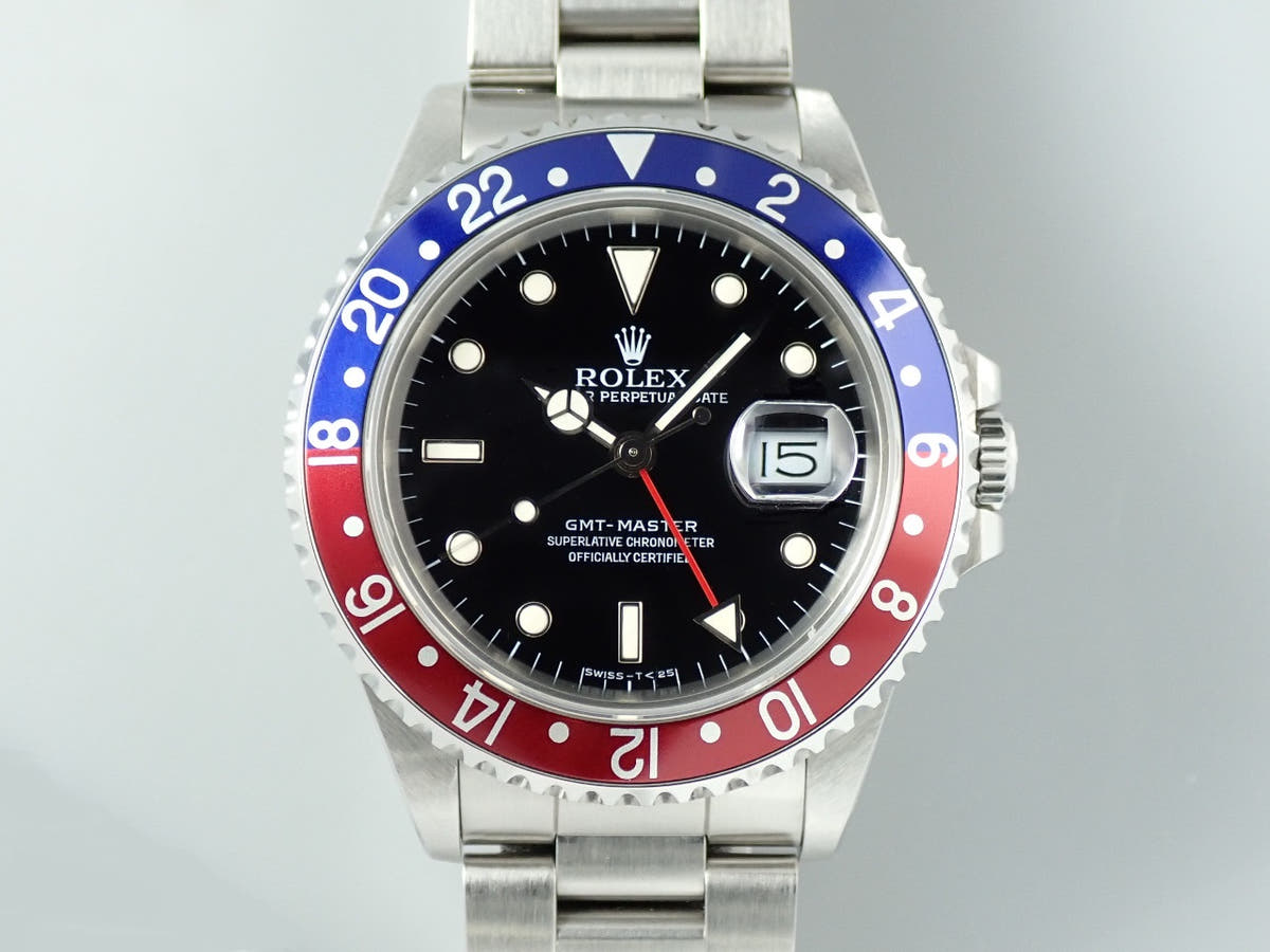 ロレックス GMTマスター Ref.16700 ブラック文字盤 中古 FKVR76TV