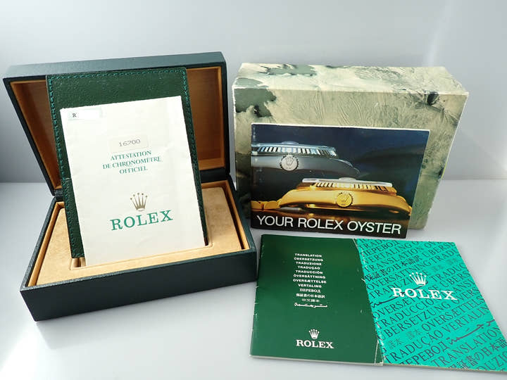 ロレックス GMTマスター Ref.16700 ステンレススチール ブラック文字盤 オイスターブレスレット