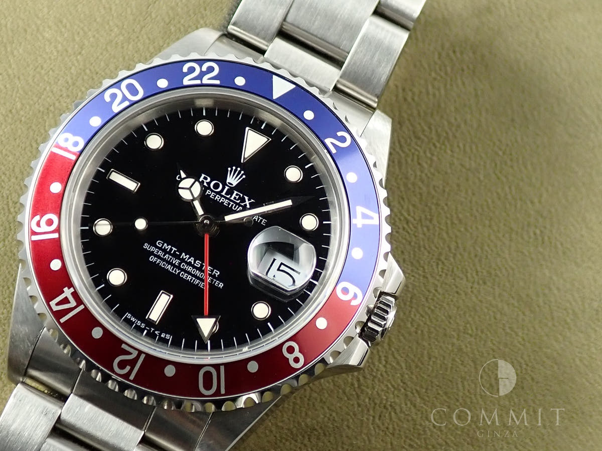 ロレックス GMTマスター Ref.16700 ブラック文字盤 中古 FKVR76TV