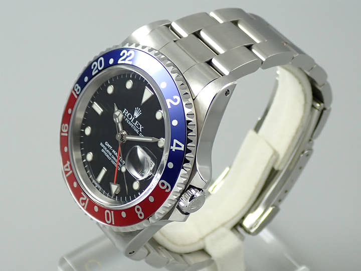 ロレックス GMTマスター Ref.16700 ステンレススチール ブラック文字盤 オイスターブレスレット