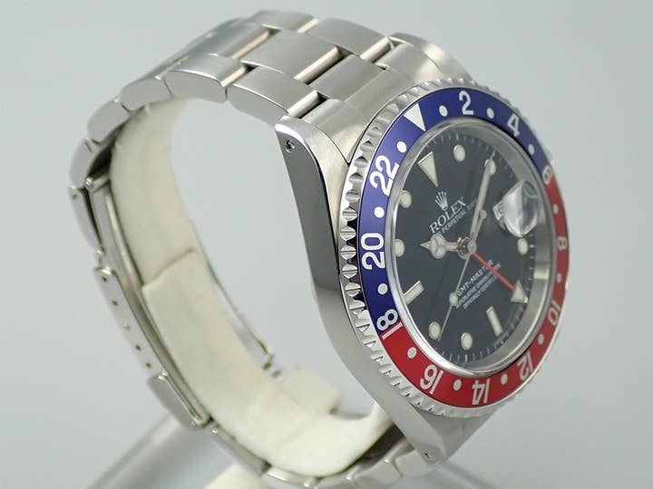 ロレックス GMTマスター Ref.16700 ステンレススチール ブラック文字盤 オイスターブレスレット