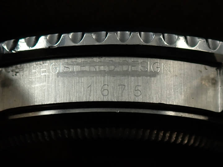 ロレックス GMTマスター Ref.1675 ステンレススチール ブラック文字盤 オイスターブレスレット