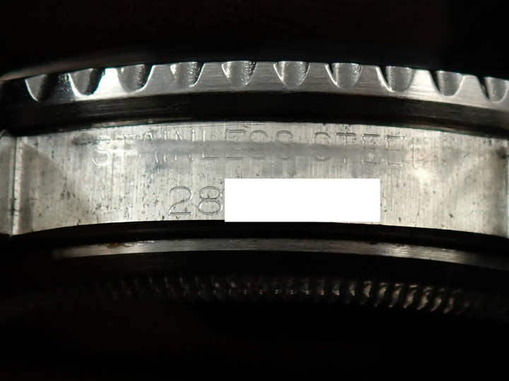 ロレックス GMTマスター Ref.1675 ステンレススチール ブラック文字盤　オイスターブレスレット