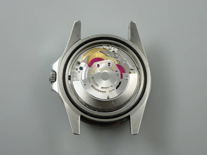 ロレックス GMTマスター Ref.1675 ステンレススチール ブラック文字盤　オイスターブレスレット