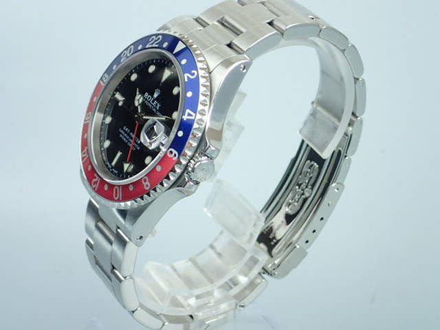 ロレックス GMTマスター Ref.16700 ブラック文字盤 中古 gmt-master-37 オイスターブレスレット