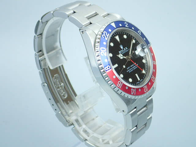 ロレックス GMTマスター Ref.16700 ブラック文字盤 中古 gmt-master-37 オイスターブレスレット