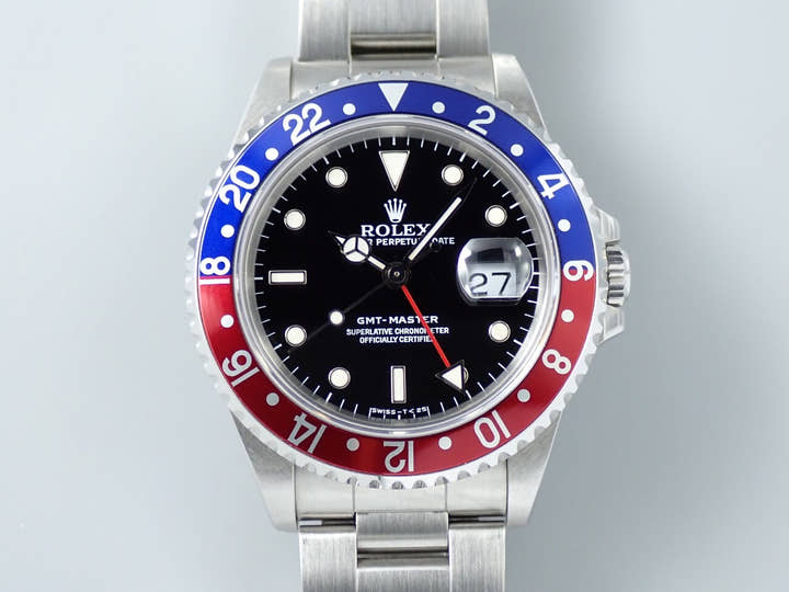ロレックス GMTマスター Ref.16700 ステンレススチール ブラック文字盤 オイスターブレスレット