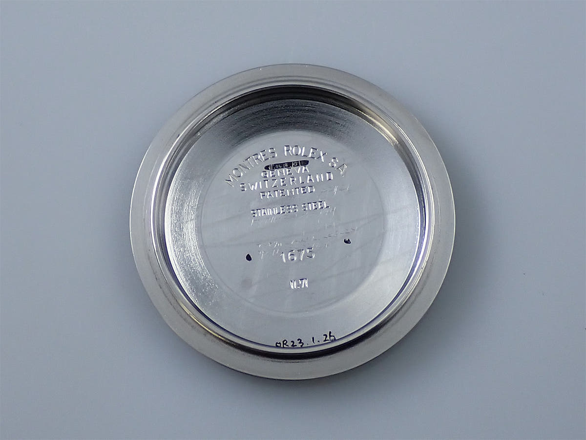 ロレックス GMTマスター Ref.1675 ブラック文字盤 中古 HW1PX80T