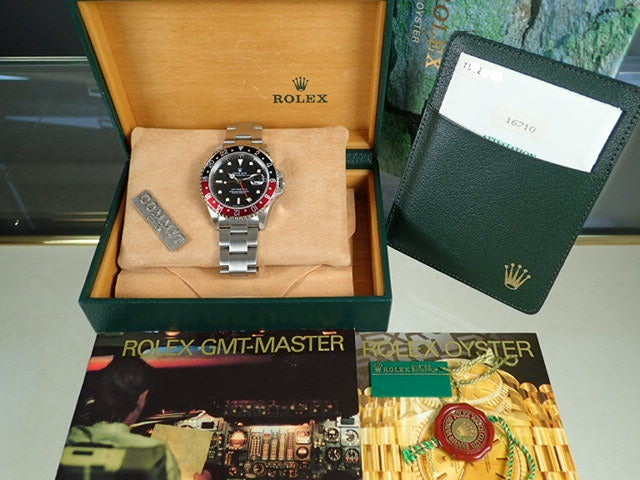 Rolex GMT Master II Red and Black Bezel T Series