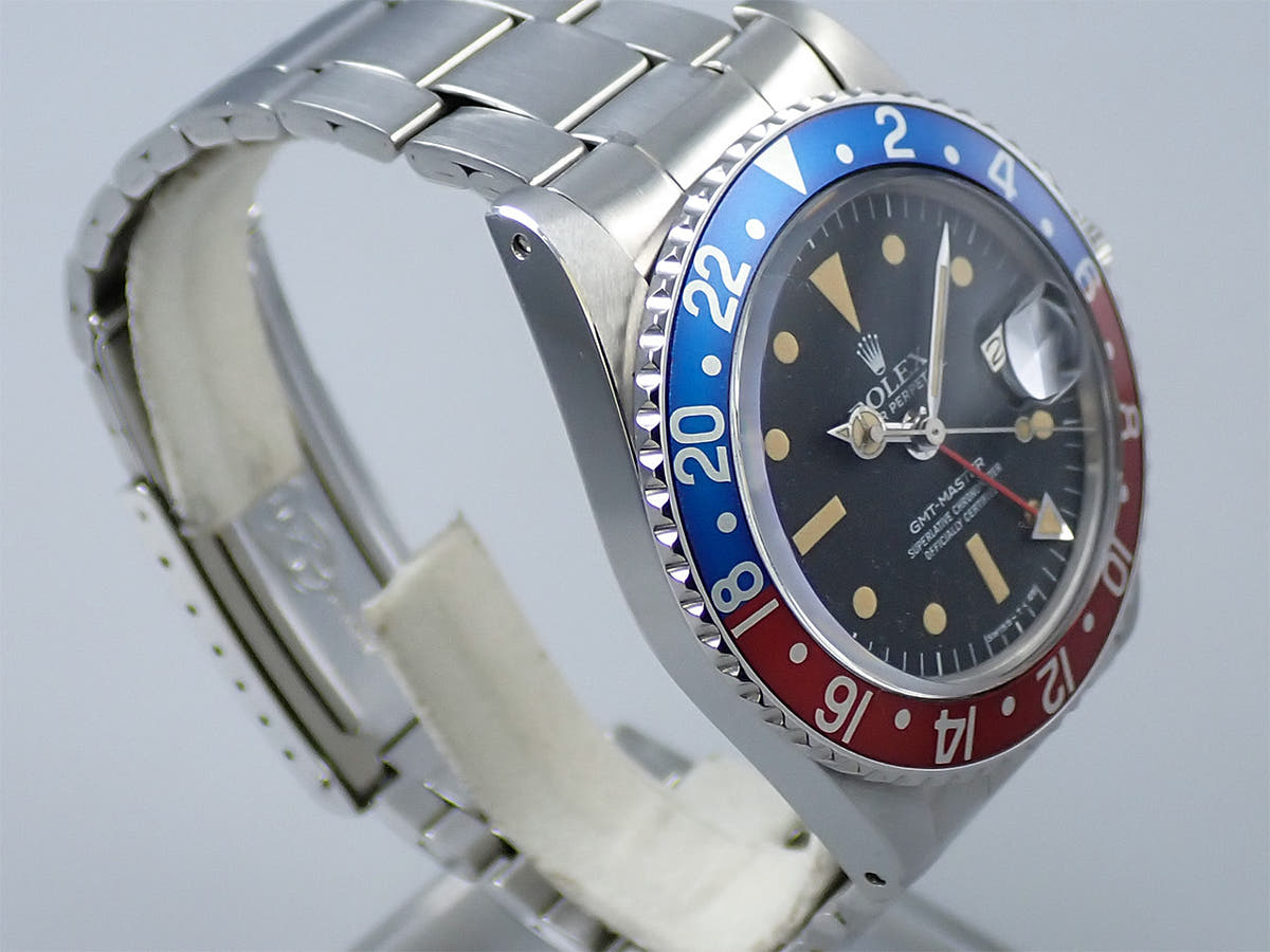 ロレックス GMTマスター Ref.1675 ブラック文字盤 中古 1PH44932