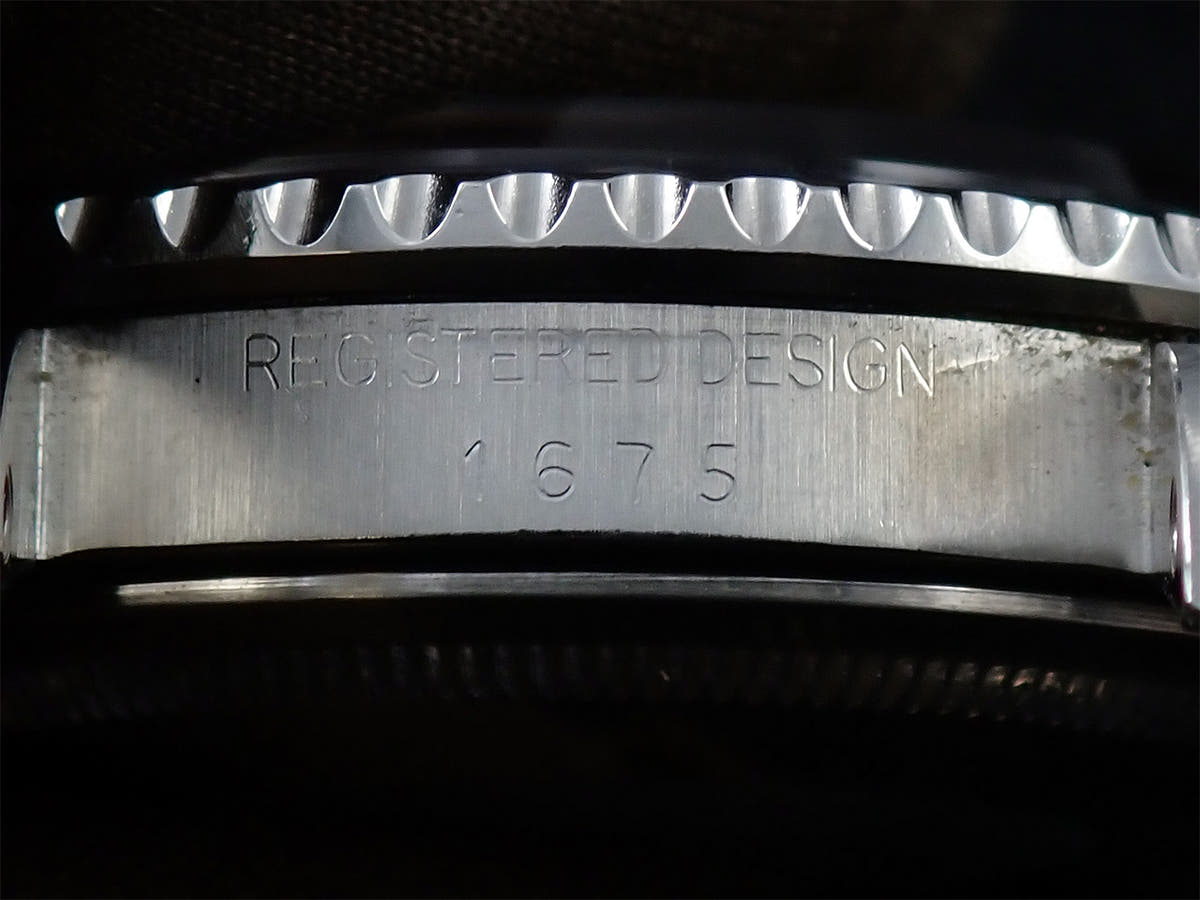 ロレックス GMTマスター Ref.1675 ブラック文字盤 中古 1PH44932