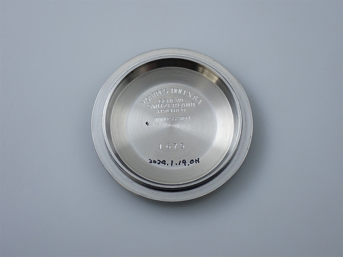 ロレックス GMTマスター Ref.1675 ブラック文字盤 中古 1PH44932