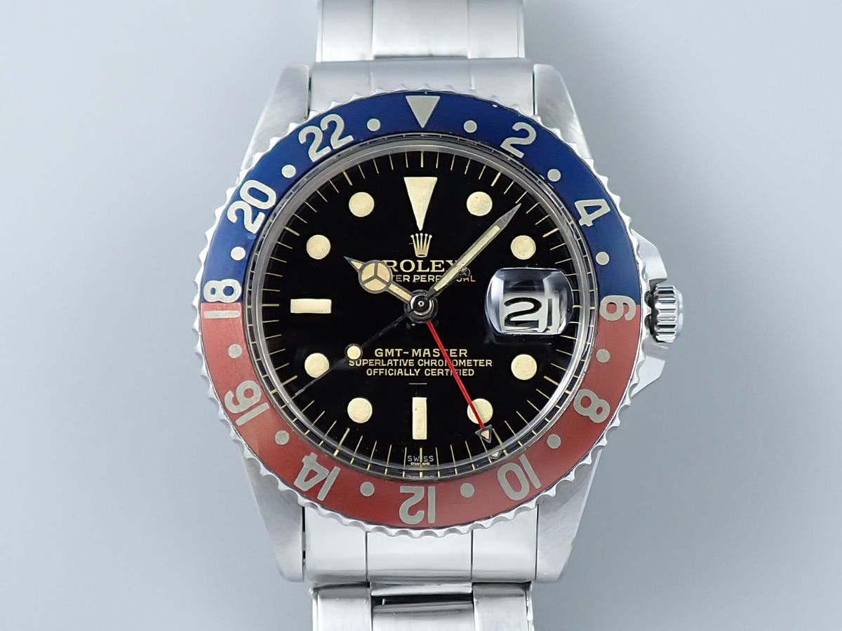 ロレックス GMTマスター Ref.1675 ブラック文字盤 中古 H0295015