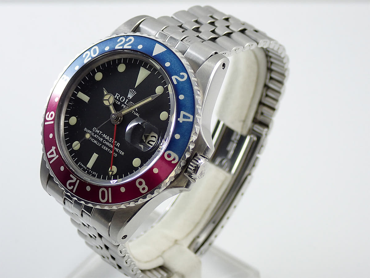 ロレックス GMTマスター Ref.1675 ブラック文字盤 中古 V6P25AJ1