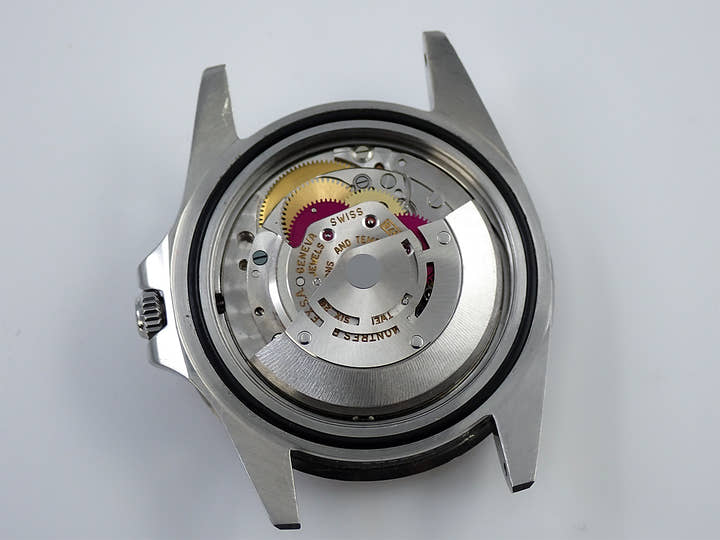 ロレックス GMTマスター Ref.1675 ステンレススチール ブラック文字盤 ジュビリーブレスレット 中古 V6P25AJ1