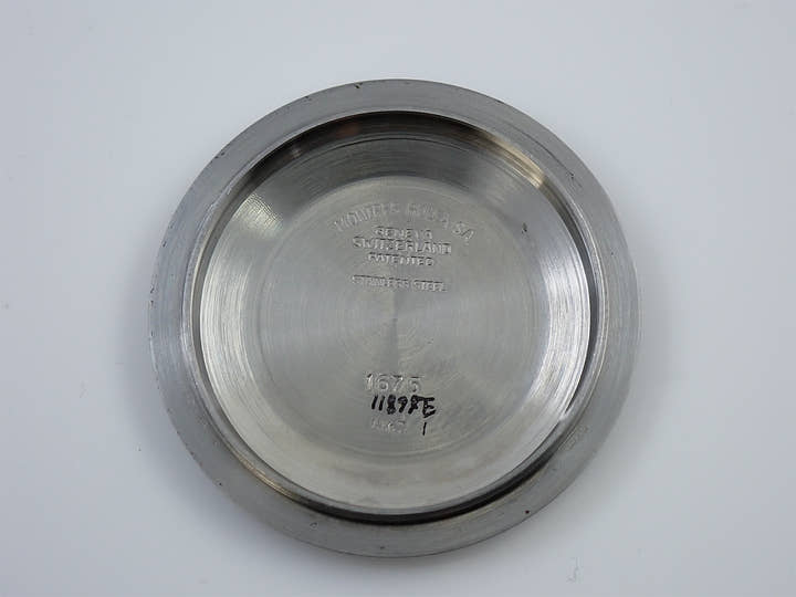 ロレックス GMTマスター Ref.1675 ステンレススチール ブラック文字盤 ジュビリーブレスレット 中古 V6P25AJ1