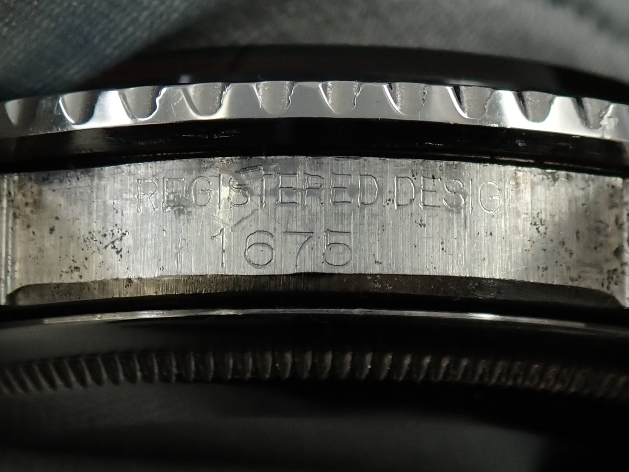 ロレックス GMTマスター Ref.1675 SS ブラック文字盤