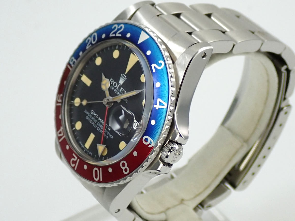 ロレックス GMTマスター Ref.16750 ブラック文字盤 中古 YA08A2JJ