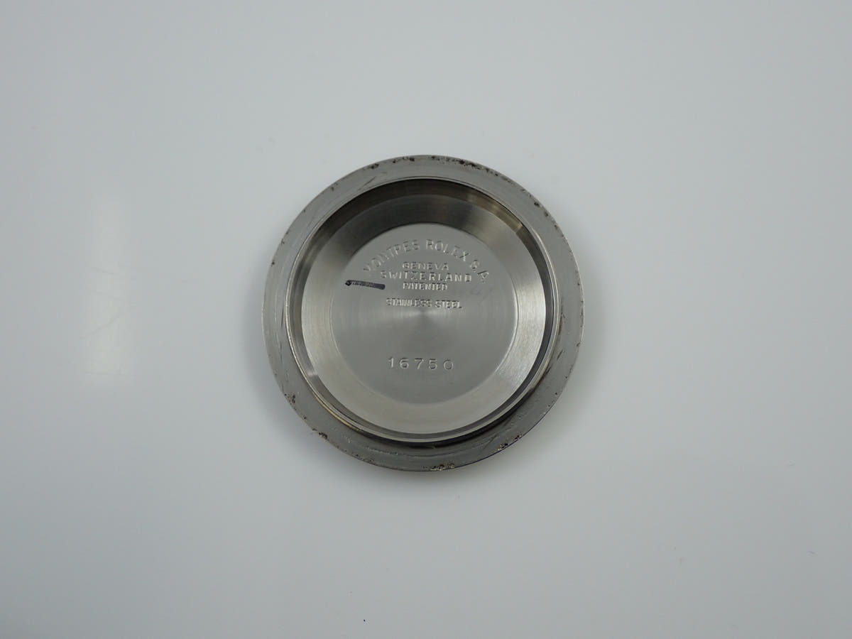 ロレックス GMTマスター Ref.16750 ブラック文字盤 中古 YA08A2JJ