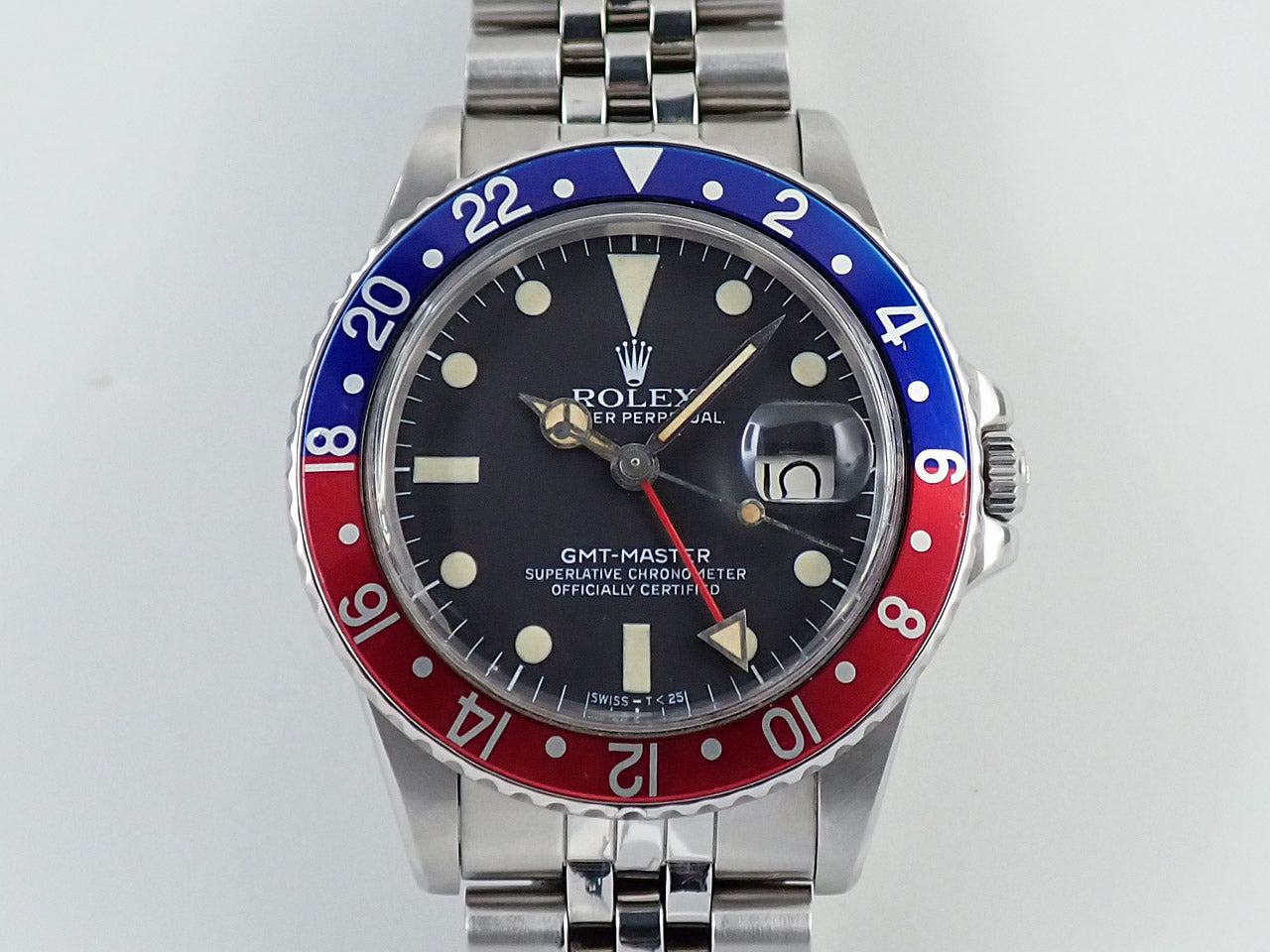 Rolex GMT Master Ref.16750 SS Black Dial